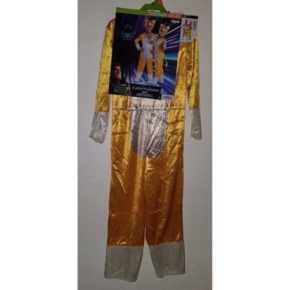 NWT Sox Yellow Cat Disney Lightyear Halloween Costume Toddler 2T OR 3T-4T - Picture 7 of 8